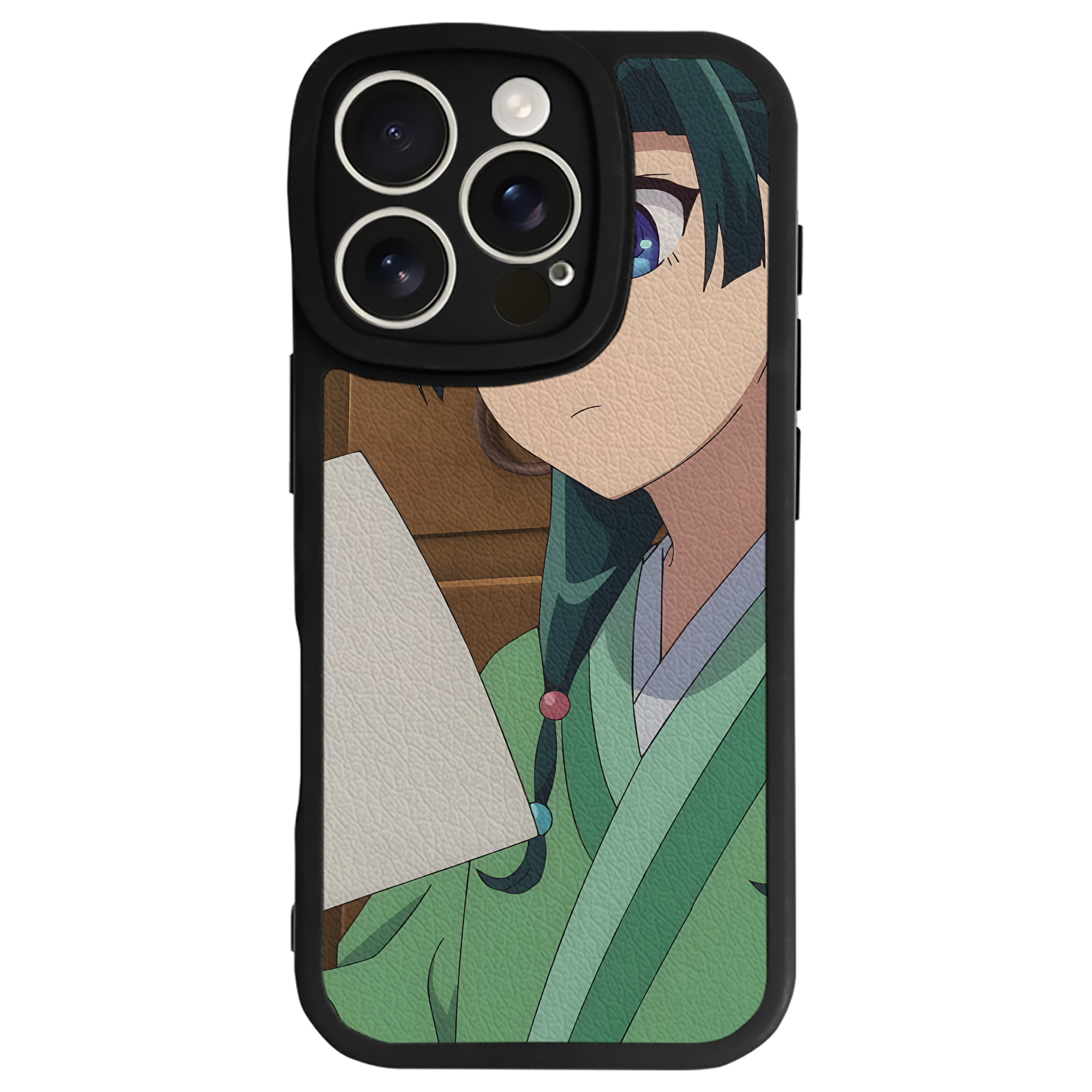 薬屋のひとりごと The Apothecary Diaries 【iPhone 16シリーズ対応】シリコンスマホケース（レザー調） 材質：シリコン